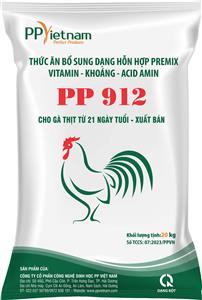 PP 912 - Thức ăn bổ sung vitamin và khoáng cho gà thịt từ 29 ngày tuổi - XB